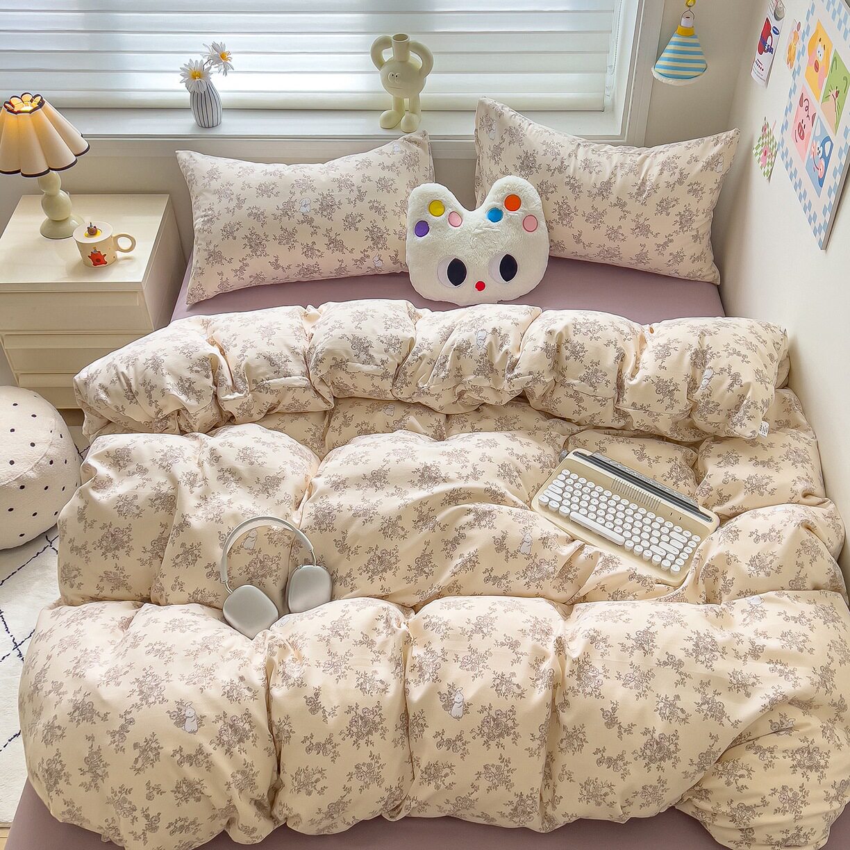 「より厚い」ジャングルウサギ [毛玉なし、色あせなし]