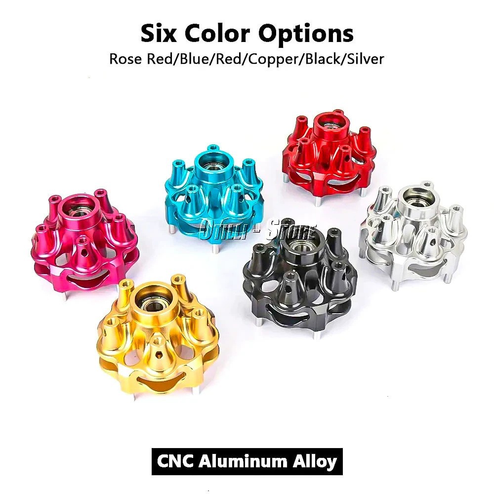 Spring Sprint CNC アルミニウム フロント ディスク ブレーキ ハブ (注文時に色を備考してください)