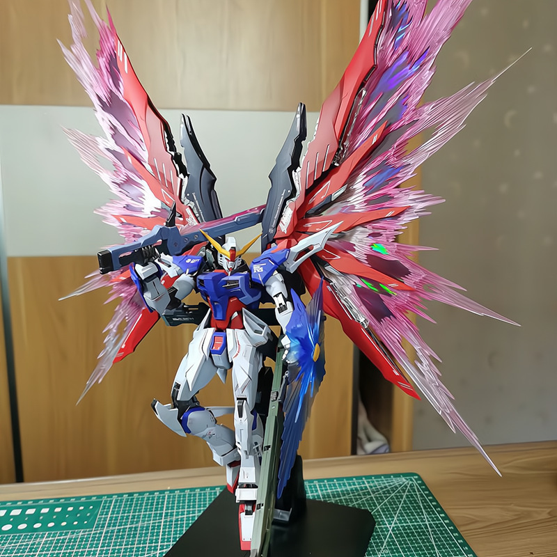 New Destiny + 飛行光の翼 + フリースタンド - シングルモデル