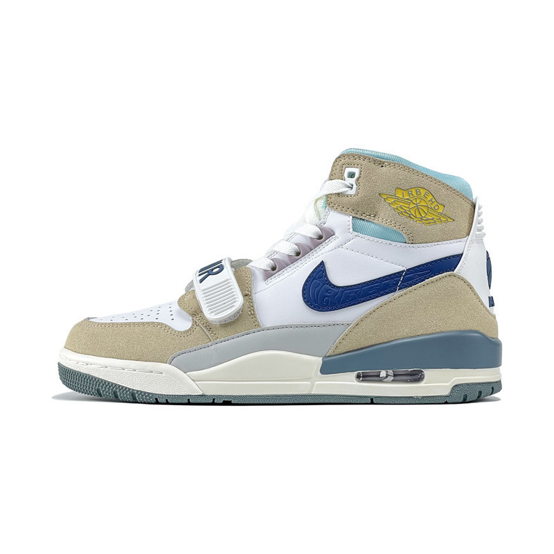 AJ312 ハイトップ オフホワイト ブルー