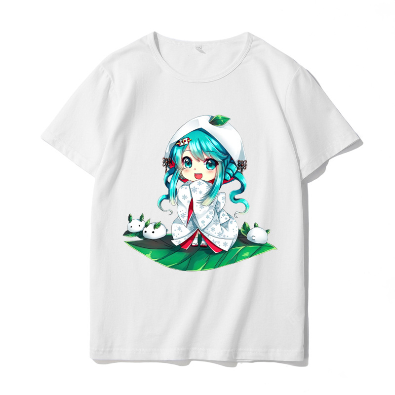 初音-ホワイトtシャツ15