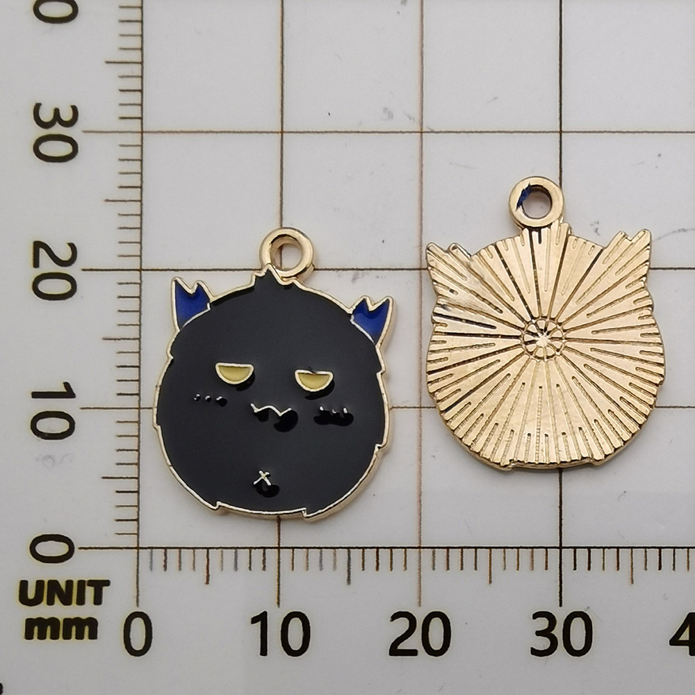 1 ブラックオイル滴るハロウィンゴースト-1.7g-17*21mm-15390