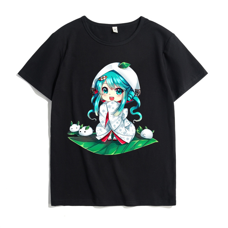 初音 = ブラックtシャツ6