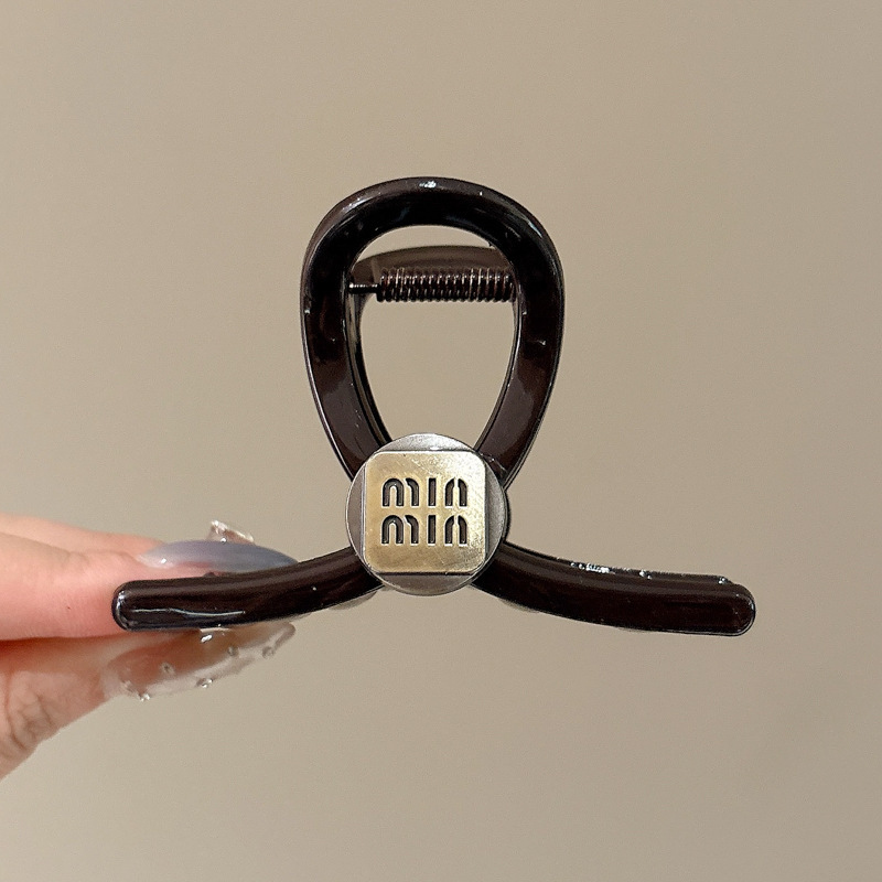 2#【チョコレートブラウン】中丸文字-8cm