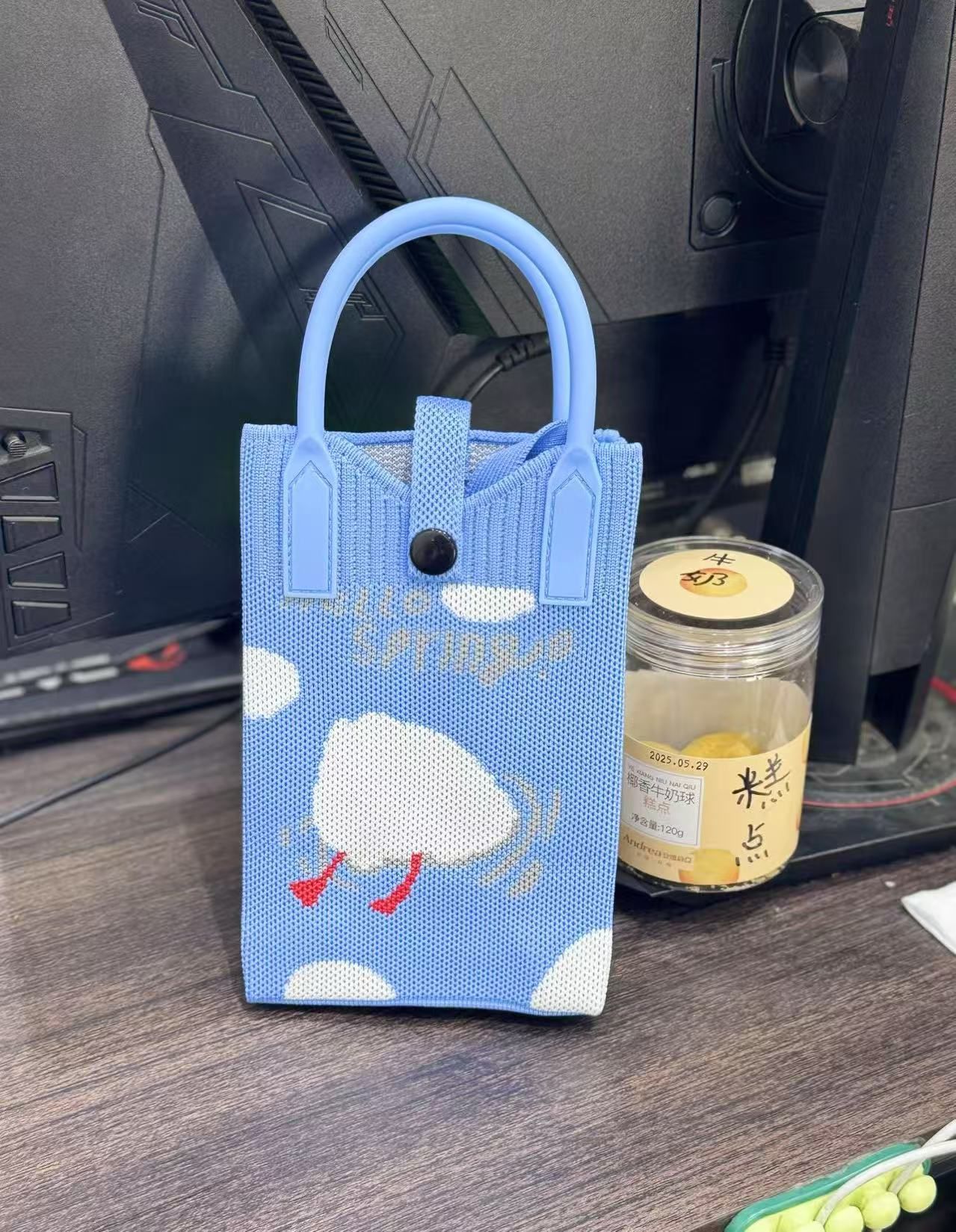 【シリコン+ショルダーストラップ】ブルーダック