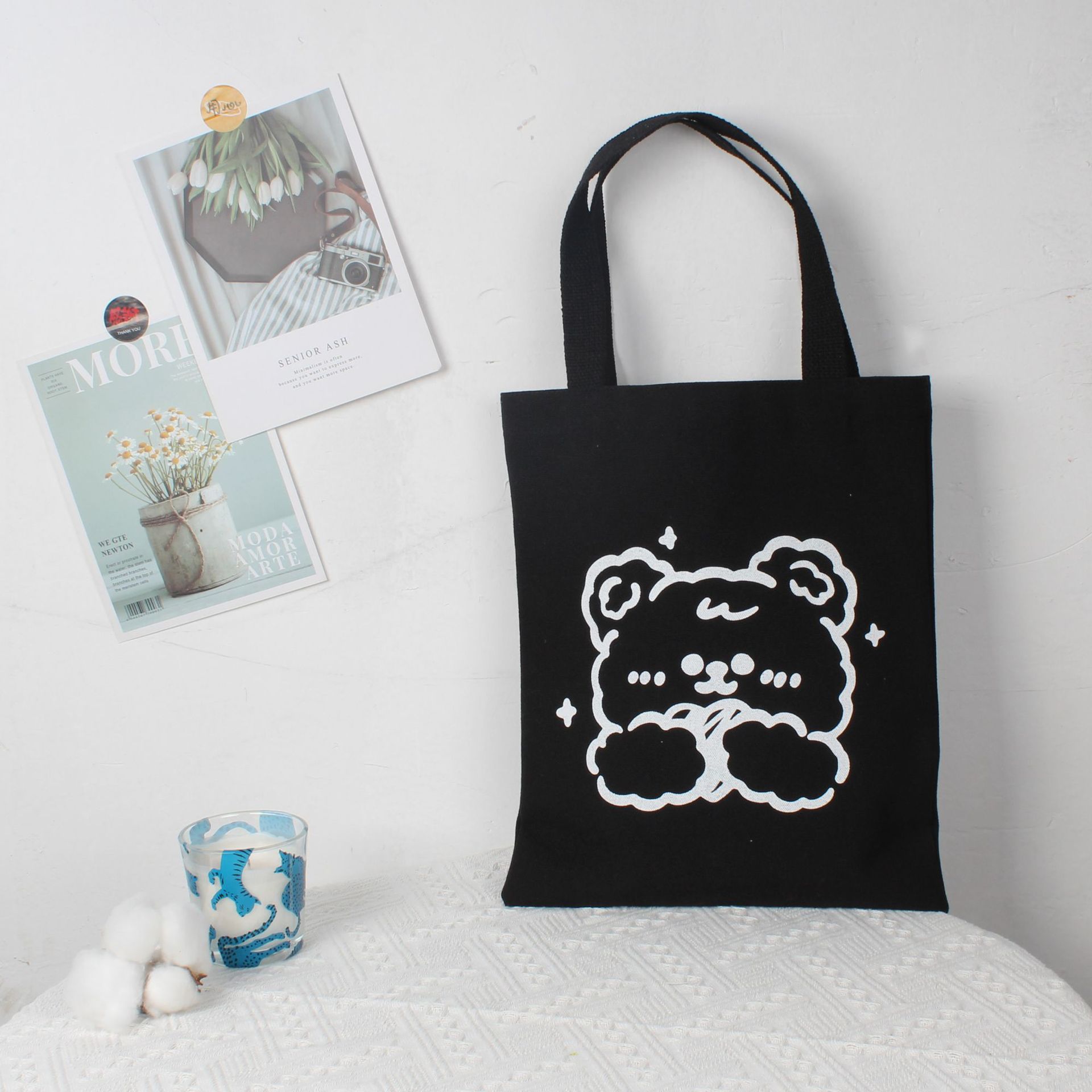 黒い抱心熊 (内袋なし)