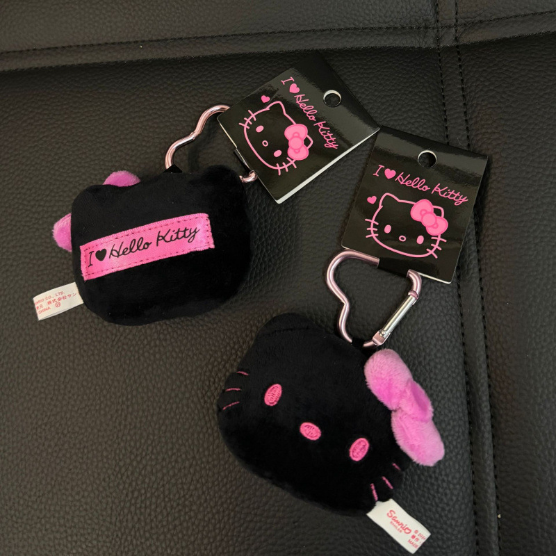 ブラックピンクキャットヘッドkt