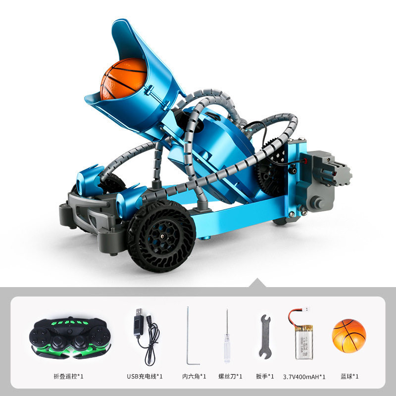 K10-サッカーバスケットボール発射ロボット-完成品包装