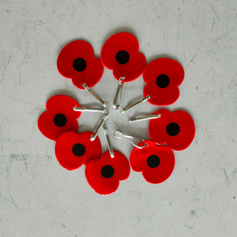 反射pvcキーホルダー