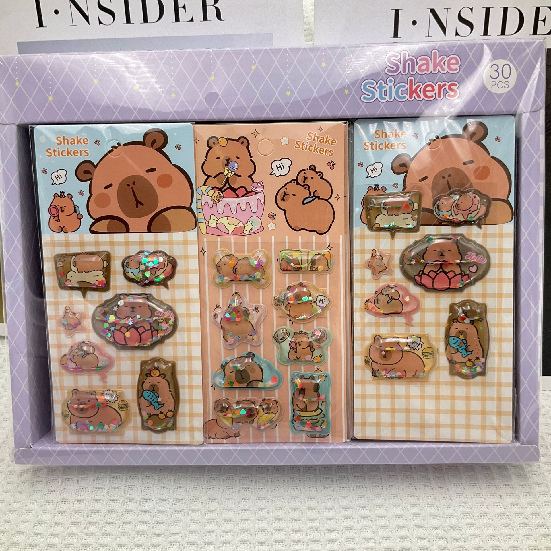 カバ熊揺れシール