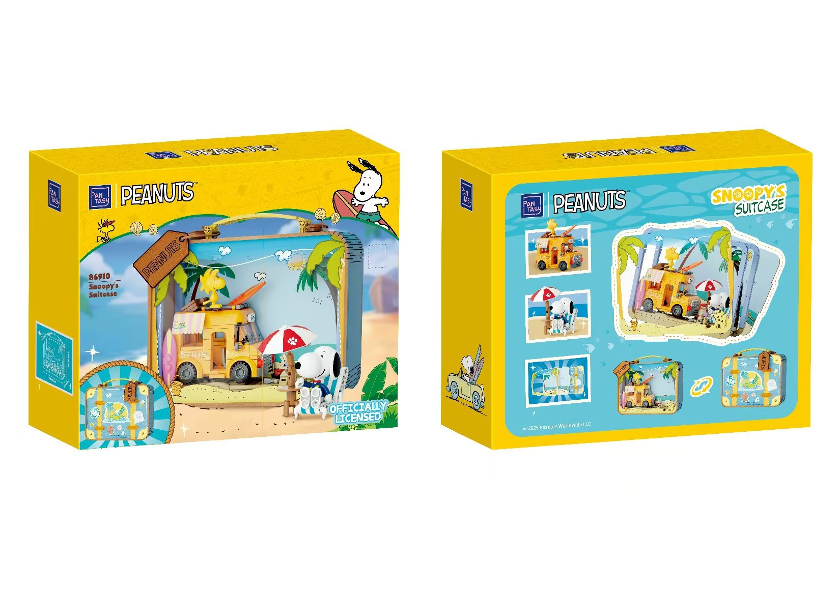 史努比-夏日旅行行李箱86910