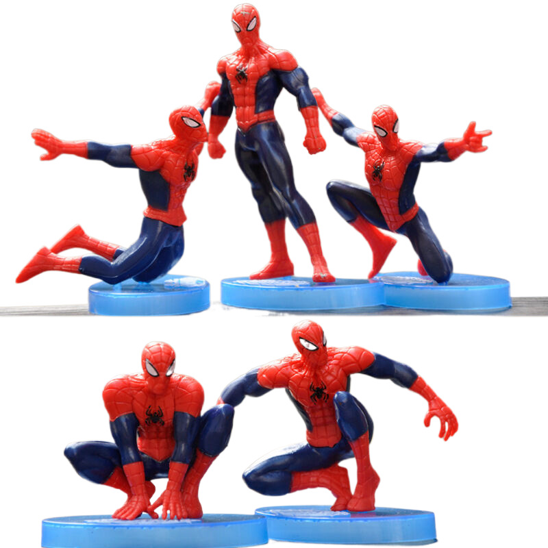 中実スパイダーマンのシングル価格 (7枚のセットを撮る)