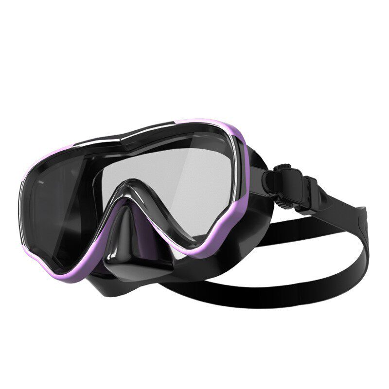 300 リキッドブラックライトパープルダイビングゴーグル