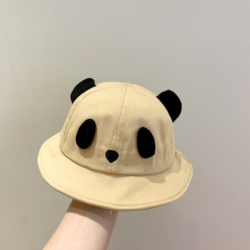 パンダバケットハット カーキ+46-50cm+フリーサイズ