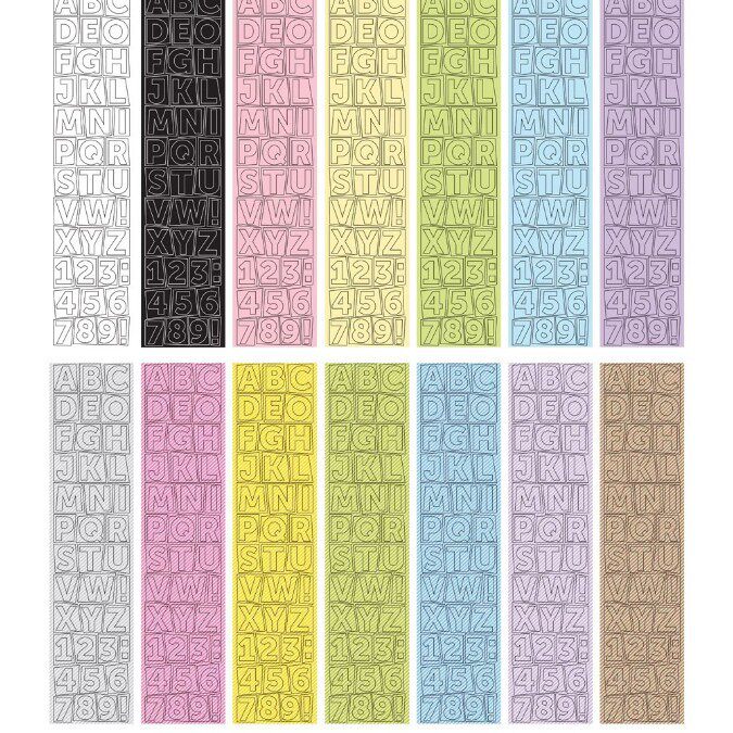 大きな文字 [単色] 6m - 鹿が 3 つの完全なロールを拾います