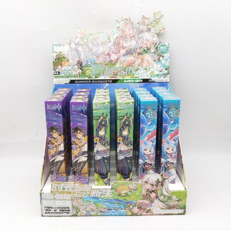 X-6202 原神 ブラインドボックスペン [22発、24箱入り]
