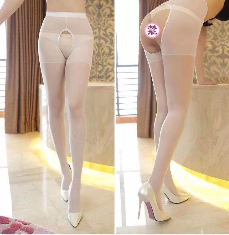 白いオープンソックス