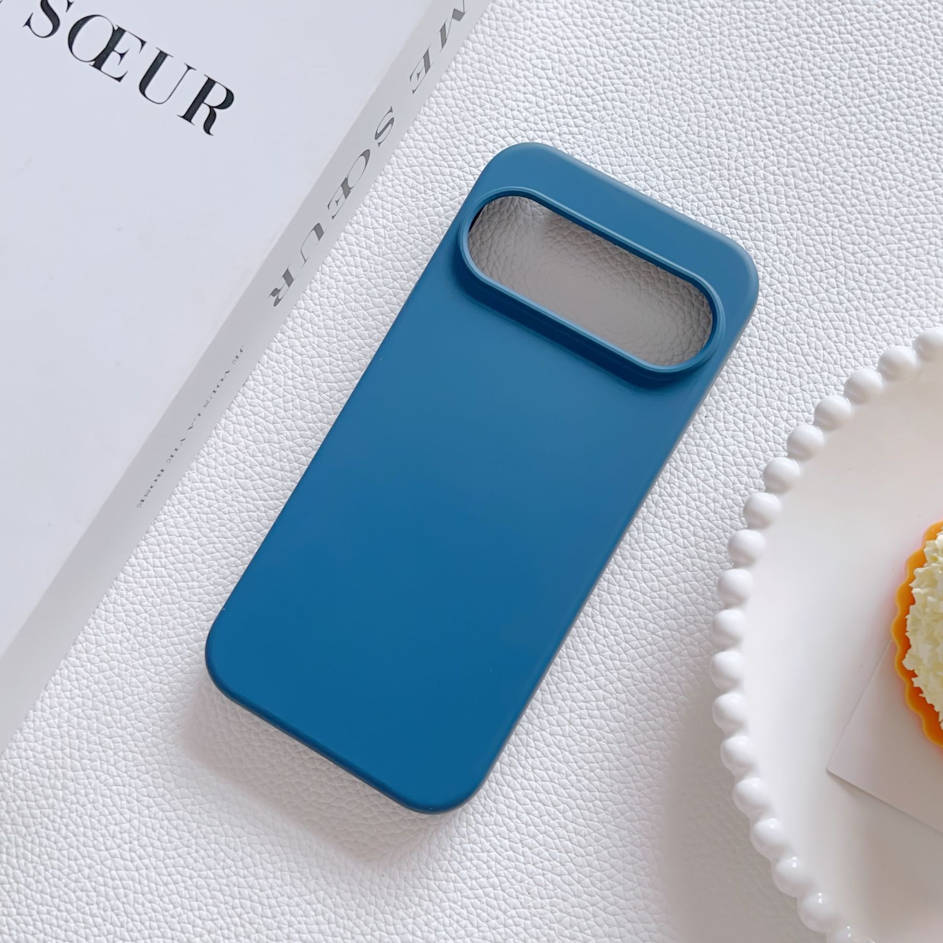 液状シリコーン［ダークブルー］フランネル内蔵