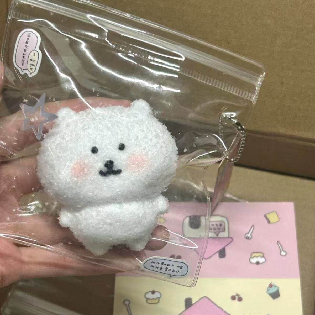 自虐クマピンチミュージック ホワイト(パッケージ付)