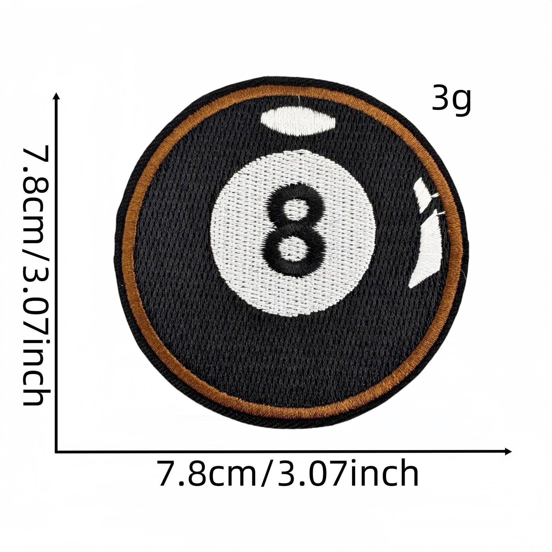 トレンドの英語布ステッカー 16#