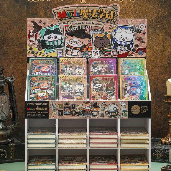 魔法使いの弟子 (80枚混合、ディスプレイスタンド付き)