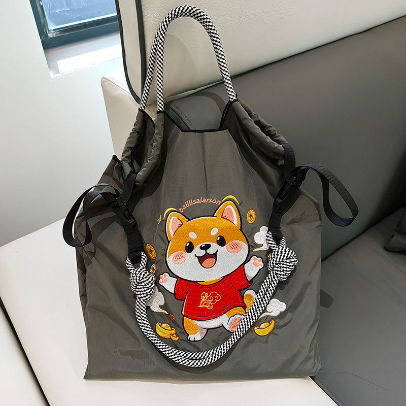 翔雲犬 グレー（肩紐なし）