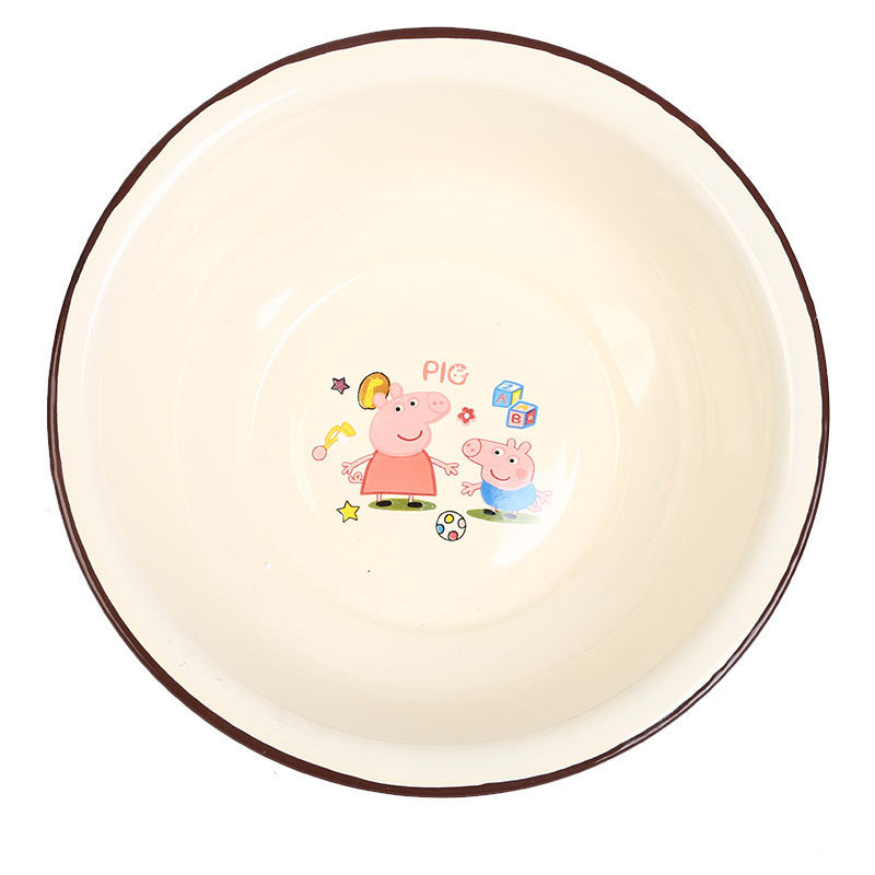 28cm厚手エナメル盆【一枚40個】