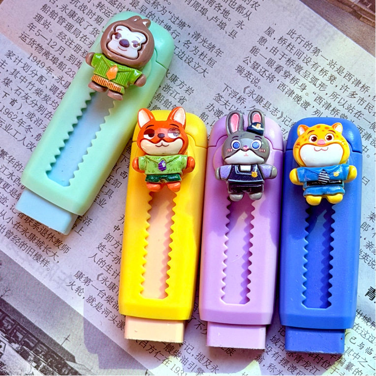 動物都市消しゴム × 1個