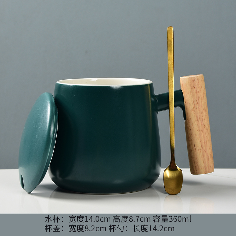 墨緑 + 蓋スプーン