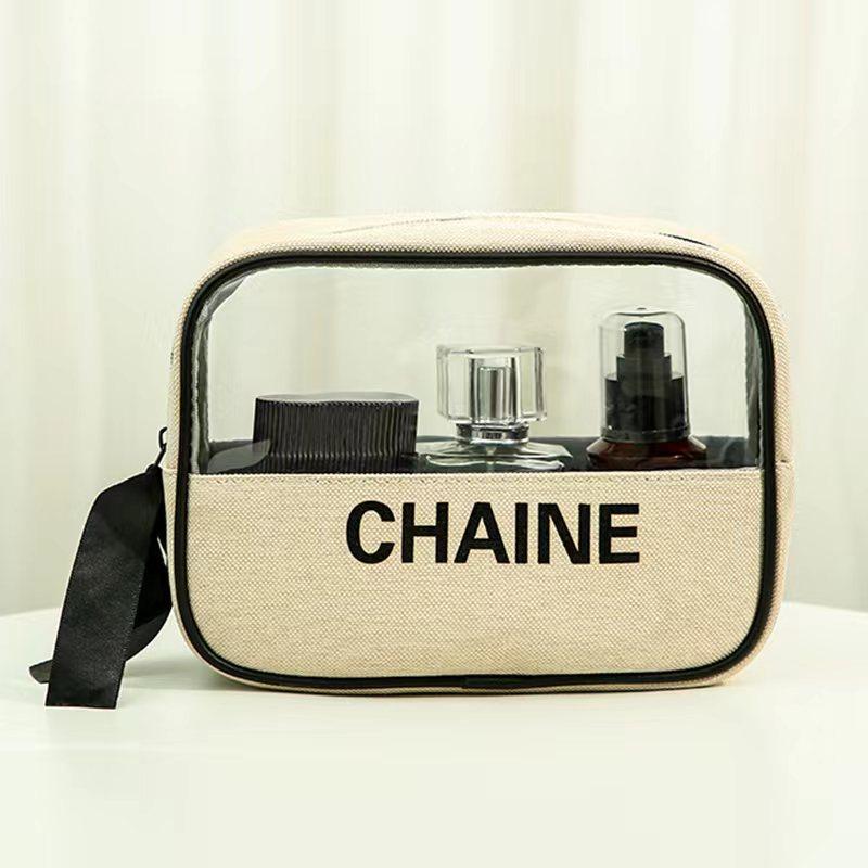 ハンドバッグベージュ