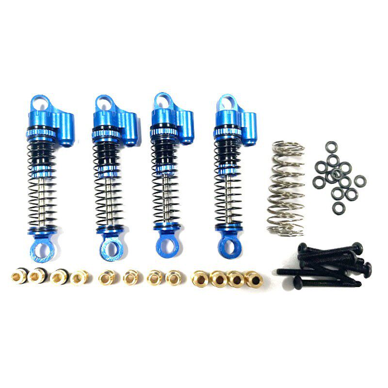 【油圧】前後ショックアブソーバー【ダークブルー】