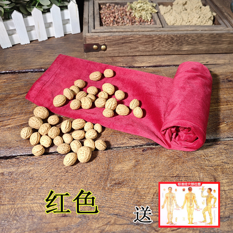 バーガンディベルベット生地+420g+ツボマップ
