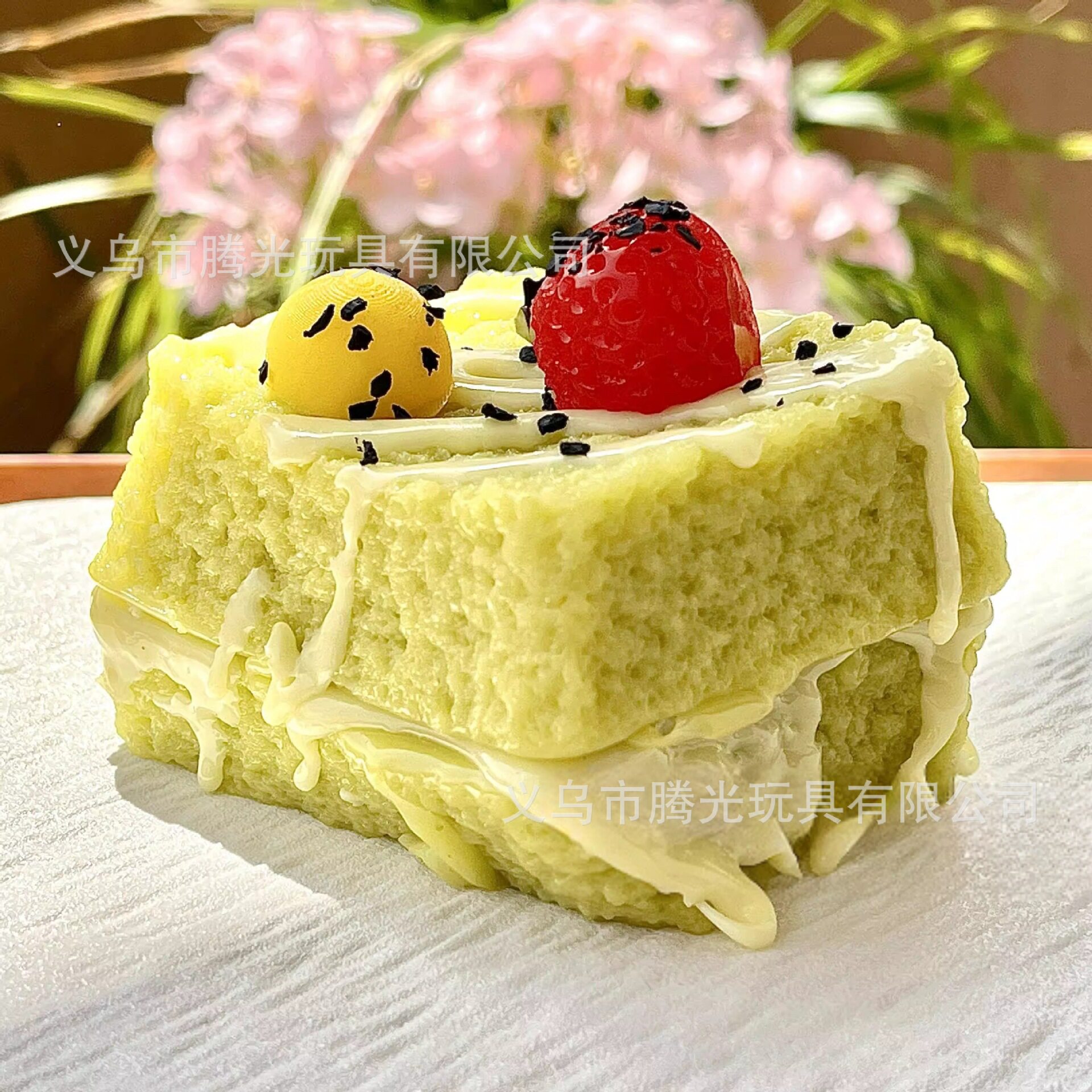 抹茶フルーツソーストースト