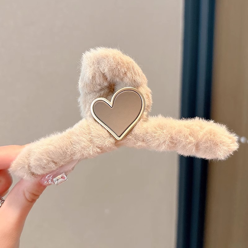 5#ライトブラウンのぬいぐるみラブグリッパー 13CM