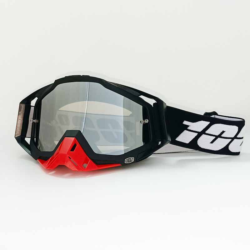 オールブラック + レッド (シルバー)