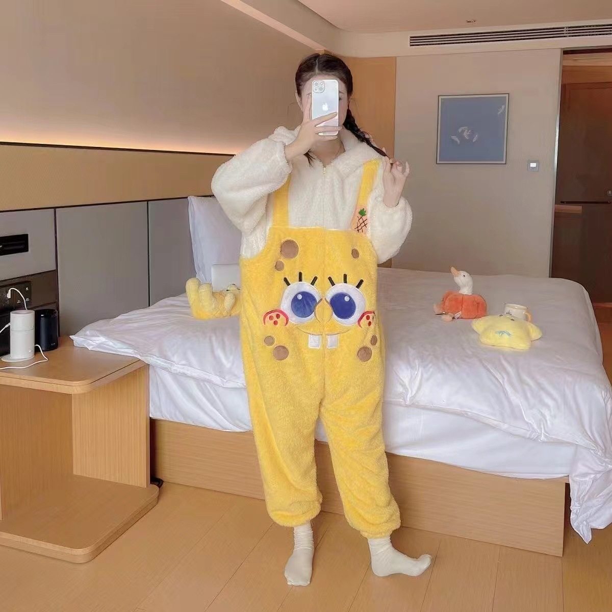 スポンジボブワンピースパジャマ