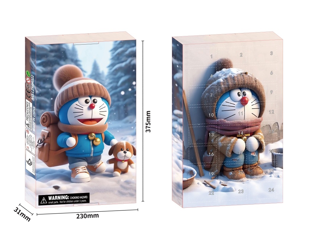 ドラえもん 24ピース ブラインドボックス ドローイングセット