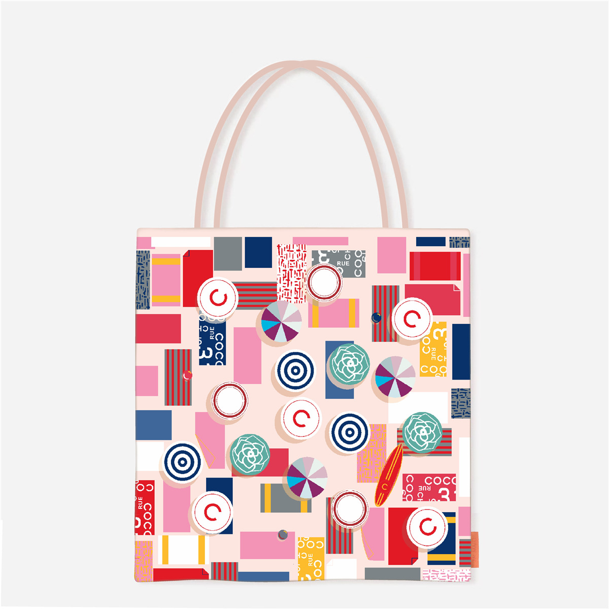 カラフルな幾何学模様