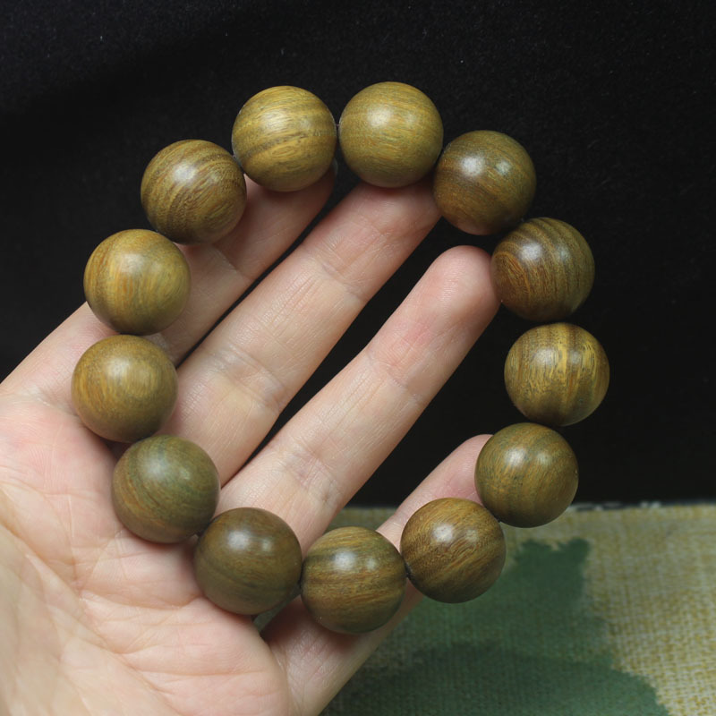 緑白檀 18mm×13本【単丸モデル】