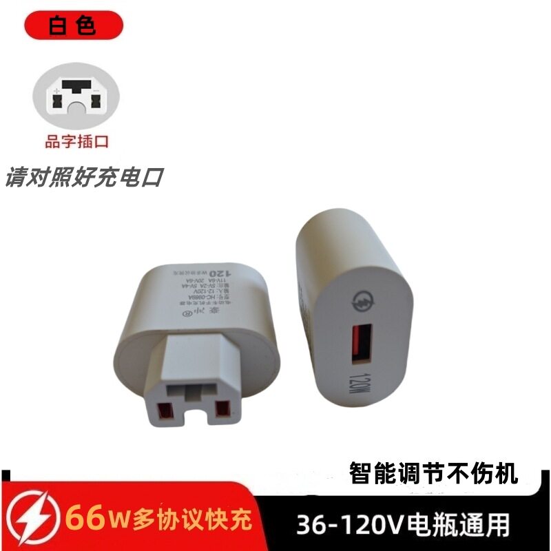 ホワイト 66W 急速充電ヘッド