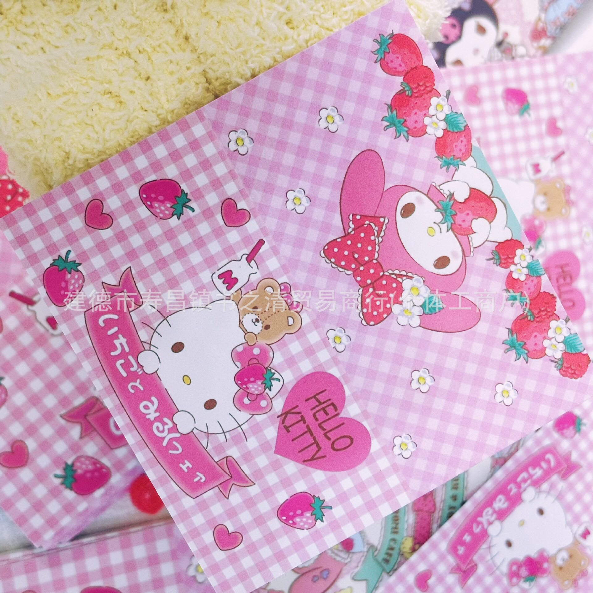 10*10 ピンクの子猫