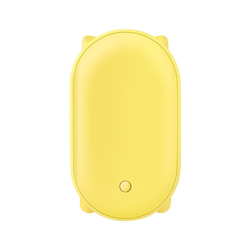 猫耳ハンドウォーマー-イエロー