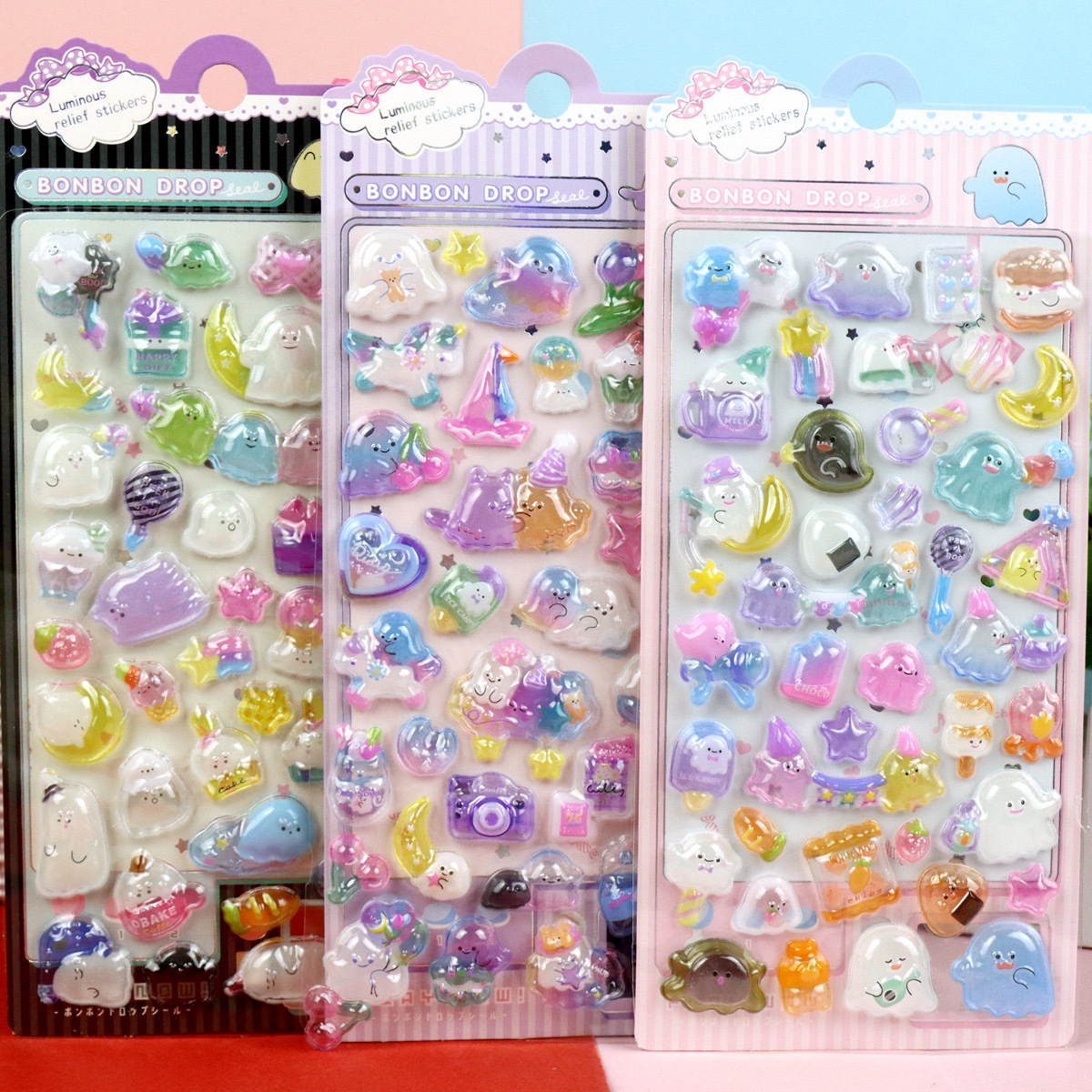 かわいい幽霊がランダムで配布されます