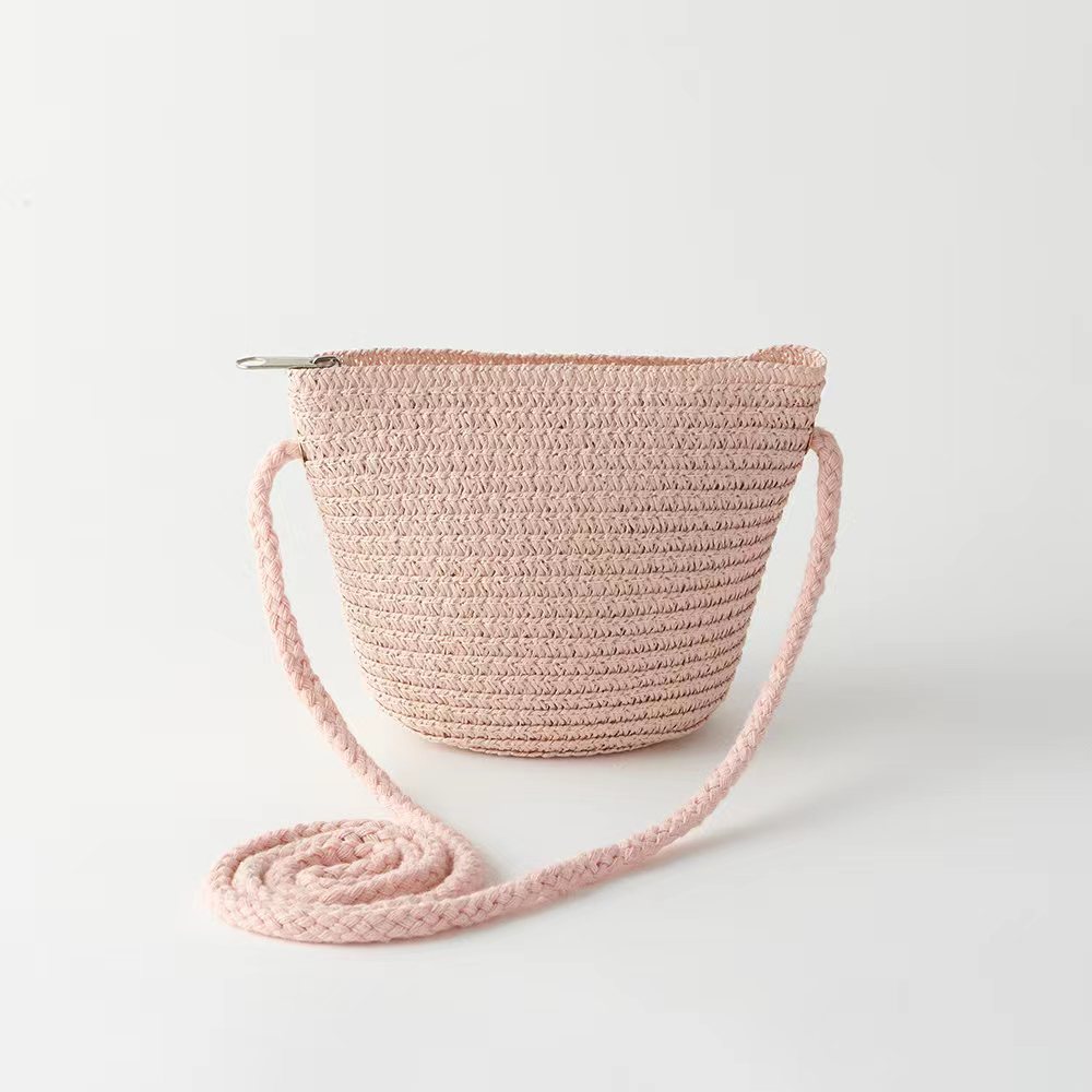 ピンクの小さなバッグ (14*12cm)