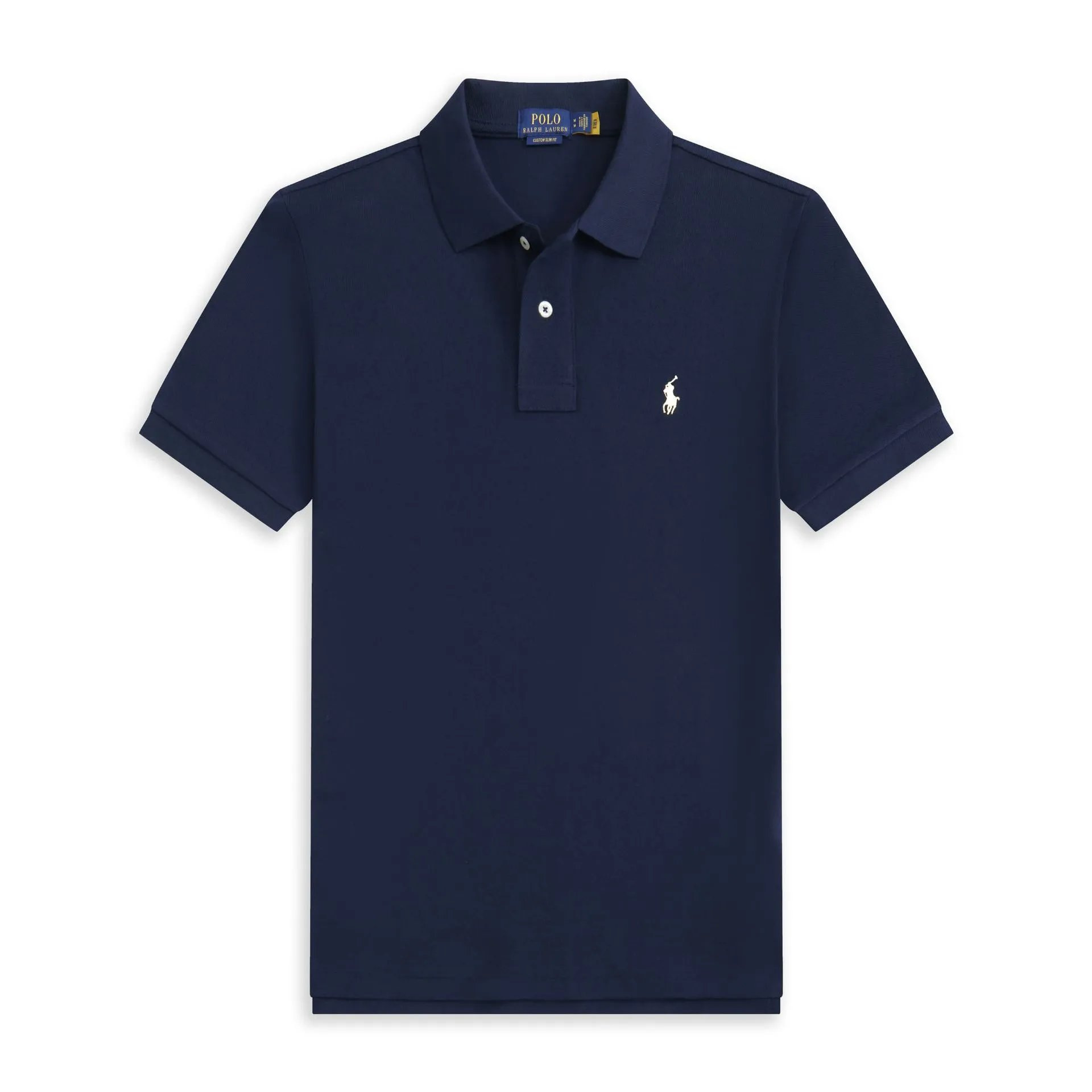 POLO 半袖【紺白ラベル】