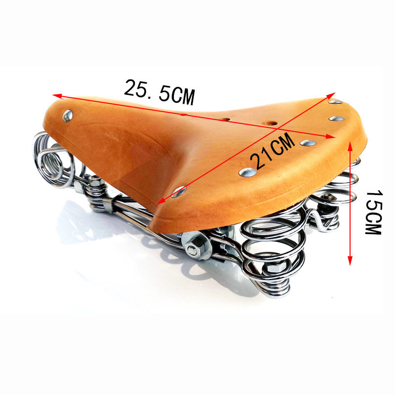 イエロー牛革象鼻サドル【色違い】