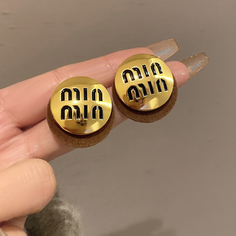 カーキ色minイヤリング