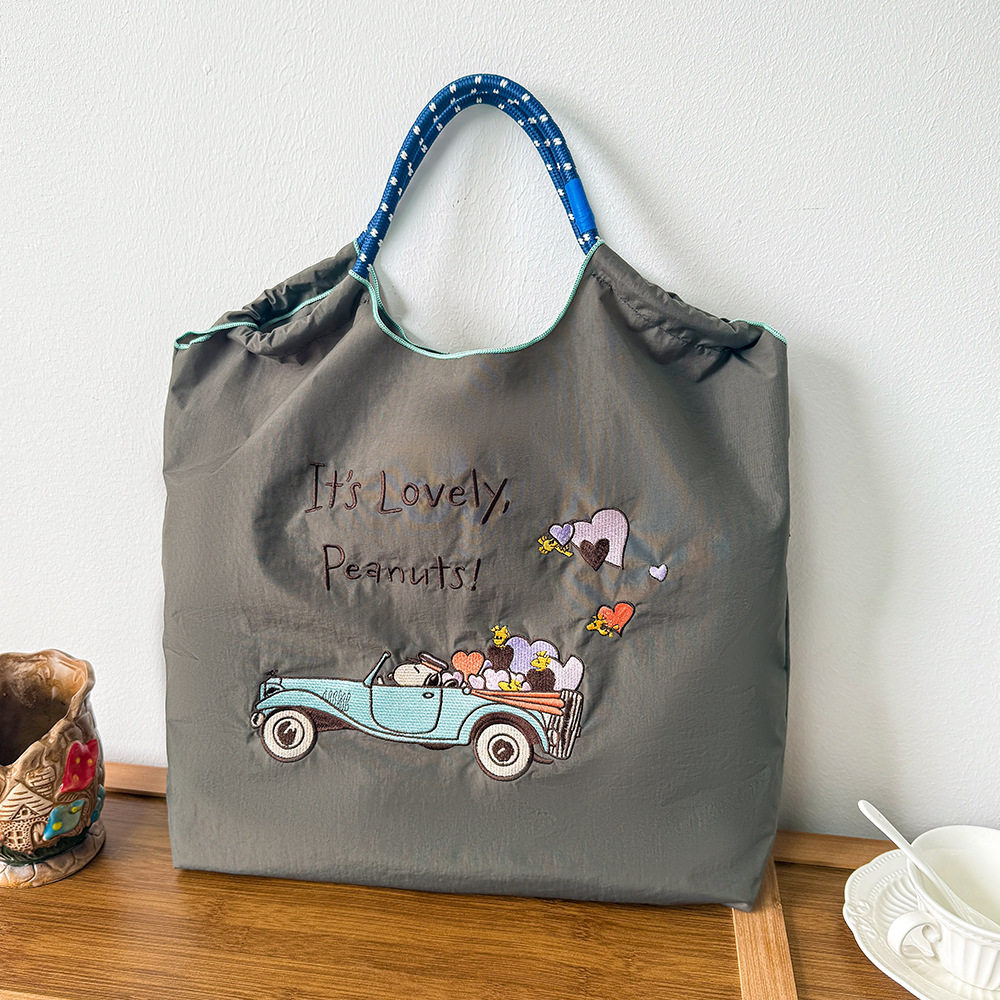 スヌーピー ラブカー ダークグレー（ショルダーストラップを除く）