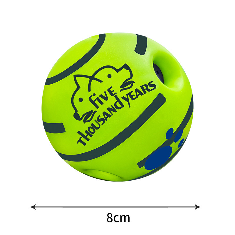 グリーンボール8CM(opp袋入り)/5-10斤子犬用