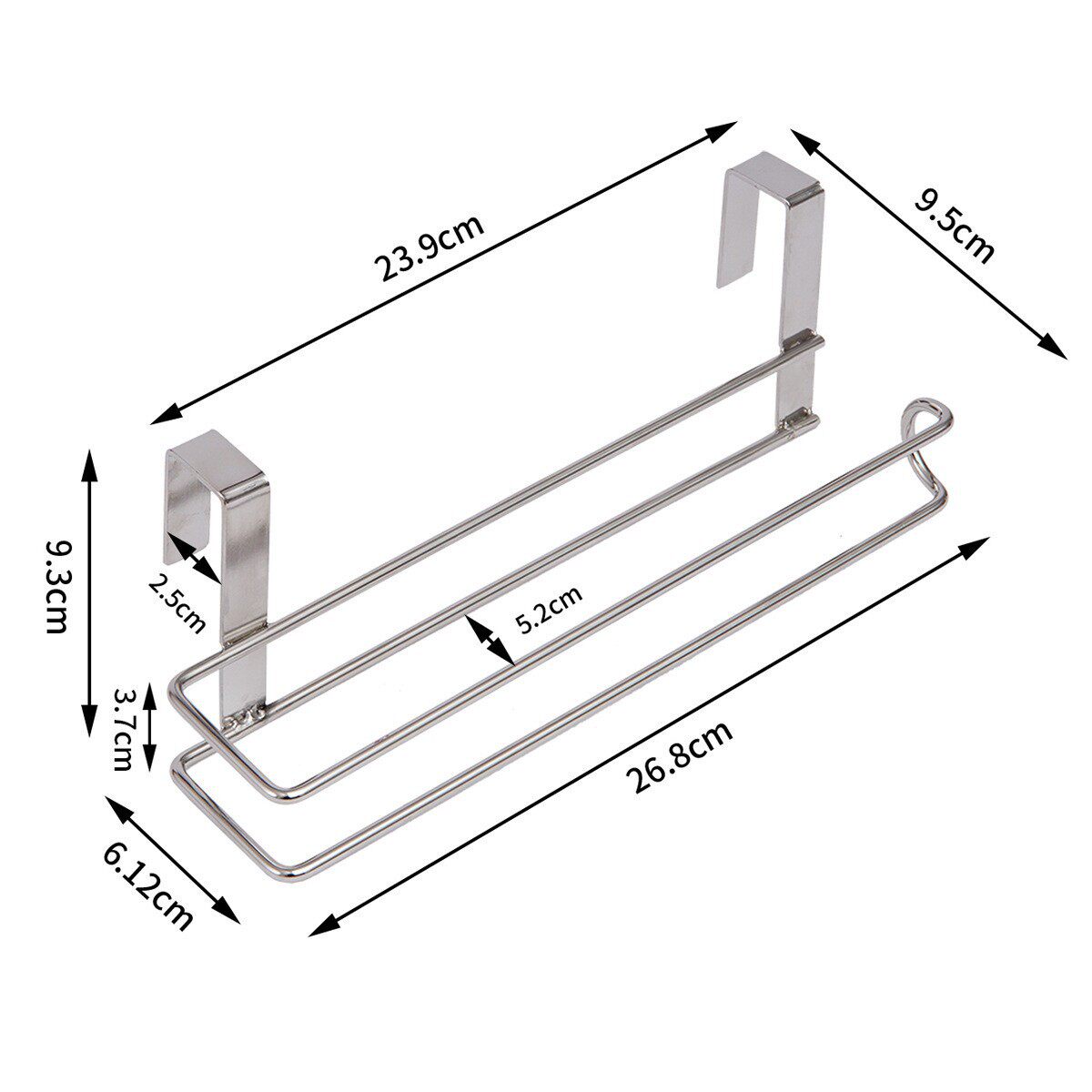 ダブルフック​​ハンガー（ステンレス製）